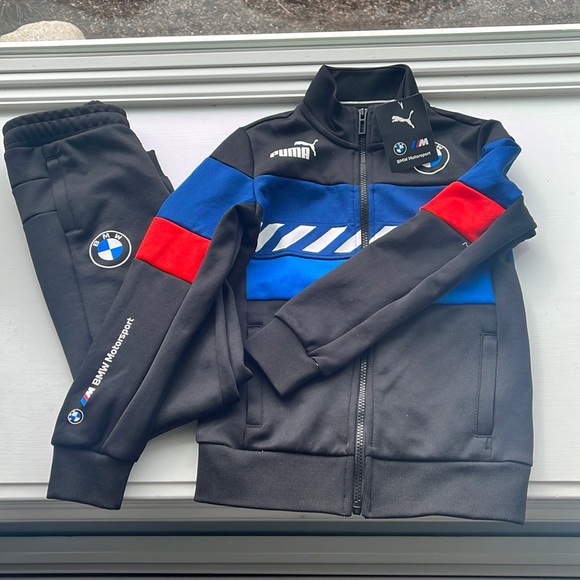 Puma Other - NWT Puma BMW Sports Edition Kids Warm Up Set